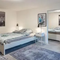 Gemütliche Unterkunft mit Terrasse, hotel en Quickborn