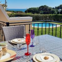 Vila Rosal Standing vue Oc&eacute;an &agrave; 300m de la magnifique Praia S&atilde;o Rafael, hotel i Albufeira