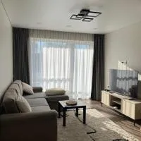 Modern apartment with Private parking - 10 min to airport, 15 min Center, hotel u Vilniusu