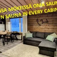 North Frontier Cabins, готель у місті Сааріселькя