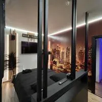 Chambre business-romantique, jacuzzi, billard, clim, hotel v destinaci Verviers