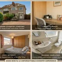 Tharsh Peaceful Escape Double Room with Shared Bathroom, hotel i Coundon