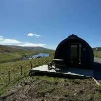 Starlight by Mirremora l Shetland l St Ninians Isle l Cosy Pod, hotel i Holm of Maywick