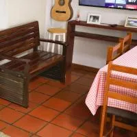 Alojamento no Centro de Concórdia acomodação inteira você terá todo o espaço só para o seu grupo de até 6 pessoas e com estacionamento para 1 carro โรงแรมในคอนคอร์เจีย