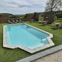 Au fer à cheval, hotel Gandelain városában