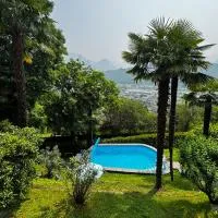 Shanti Home Garden Suite near Lugano, hotel a Bioggio