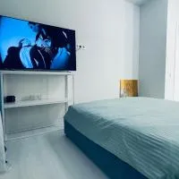 Luxe apartment in Grand Bourget, hotel em Bucha
