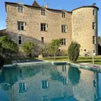 Château de Fourcès, hotel Fourcès-ben