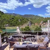 Luna Apartman, hotel Višegradban
