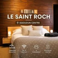 Le Saint-Roch Issoudun - Charm & Private Terrace, hótel í Issoudun