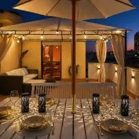 Rooftop Penthouse - Sea & Mountain Views - Rome – hotel w mieście Nettuno