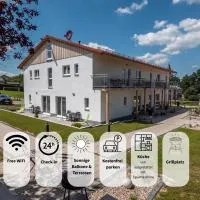 Holledau-Apartments - Auszeit im schönen Hopfenland in Bayern - voll ausgestattete Apartments - Garten - Balkon - Nähe München, hotell sihtkohas Osterwaal