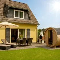 Ferienhaus Seerose - Sauna, eingezäunter Garten, Hunde, 3 min zum See, hotel u gradu Geren-Lebin