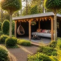 StayatSas Pippa, Luxe Boshuis met Grote Omheinde Tuin aan Vijver, hotel u gradu 'Doornspijk'