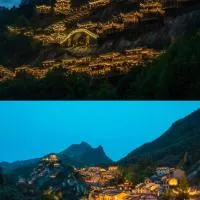 Wangxian Valley Chunyushanfang Wangxian Valley Scenic Area, hotel em Jiangcun