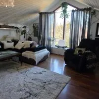 Studiolägenhet i villa, hotel Huddingében