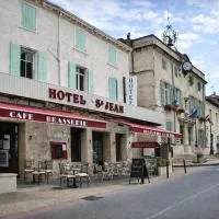 Barbentane में, होटल Le Saint Jean Hotel Bar Restaurant - Barbentane