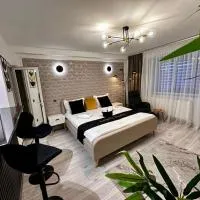 Angely Studio-balcon & parcare gratuită ,Self Check-in、オネシュティのホテル