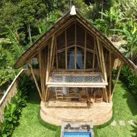 Bamboo Garden Villa Sidemen - Private Pool & Nature View, viešbutis mieste Selat