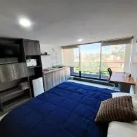 S09 SUITE KING Premium Suite TEC CEM Cocineta WiFi Balcón Parking Terraza, hotel u gradu Meksiko Siti