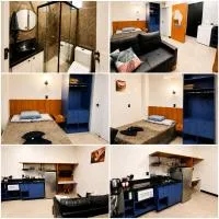 Studio Moderno e Novo - Cozinha Completa, Ar Condicionado e Wifi - Rápido Acesso ao Centro, hotel a Chapecó