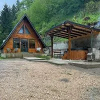 Cabana Doi Brazi A-FRAME, khách sạn ở Dămuc