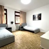 Monteur- & Familienapartment 6 Personen Offenbach, viešbutis mieste Bieber