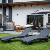 Familienfreundliche Ferienwohnung mit großem Garten, Spielplatz, privatem Badefass & Sauna, hotel a Wendisch Rietz