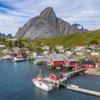 Reine seaview cabin – hotel w mieście Reine