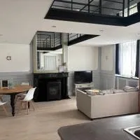 Loft atypique Le Souffle de la Baie, מלון באבוויל