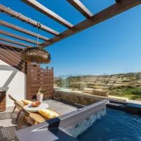SilvAir Jacuzzi Suites, Mykonos، فندق في Dexamenes