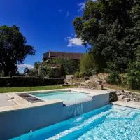 Les Jardins de la Contie, hotel a Lunan