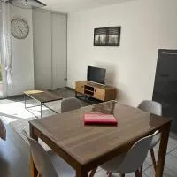 L appart - à 10 min de Colmar - parking et garage gratuit - ascenseur & clim, hotel em Sainte-Croix-en-Plaine