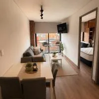 Apto Moderno de Lujo con Balcón Amplio y Vista Urbana، فندق في بوغوتا
