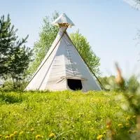 Briedžio sapnas - tipis saulė, hotel u gradu Sudervė