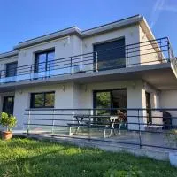 Rez-de-chaussée de notre villa vue sur lac, hotel Aix-les-Bains-ben
