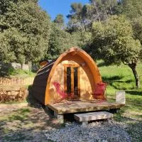 Hébergements Insolites Camping la Pinède des Mées, hotel u gradu Les Mées