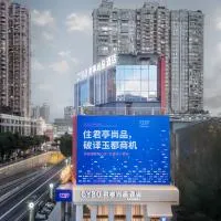 CYBO Station SSAW Hotel Guangzhou Hualin Temple Subway Station, hotelli Guangzhoussa