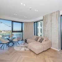 Cityscape View 1 BD Apartment by Domvia: Kaunas şehrinde bir otel