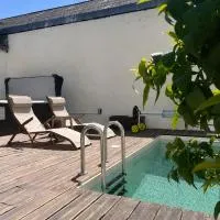 Maisons Sauvages - Piscine & Jacuzzi - Proche Zoo de Beauval & Châteaux, хотел в Роморантин