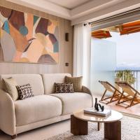 1BDR 4P flat with stunning sea views, kh&aacute;ch sạn ở Antibes