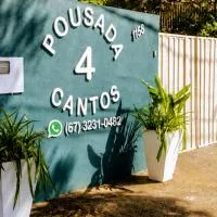 Pousada 4 cantos, hotel Corumbában