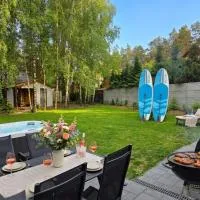 SAN ESCOBAR sauna jacuzzi jezioro, ξενοδοχείο σε Rogowo