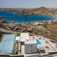 Mykonos Villa Sympatico, Private Pool & Sea Vistas, hotel a Psarou
