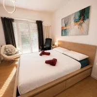 Iconic Lugano - New Modern Apartment with Free Garage, Mountain View, Fast Wifi and dedicated Workspace, hotel v destinácii Lugano