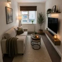 Modern 1 Bed Apartment Near Warwick Uni Free Parking Fast WIFI, хотел в Tile Hill