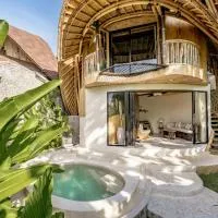 Bingin Beach에 위치한 호텔 Le Bamboo Bali - Signature Bungalows