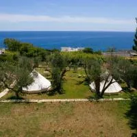 Tende Glamping Vista Mare Marina Serra, Hotel in Marina Serra