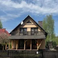 Dom przy plaży w Głuchowie, hotel em Kuźnica Głogowska