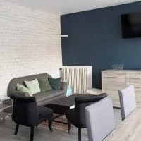 Appartement 4 chambres avec garage, idéal famille ou pro, centre Sedan, hotel Sedanban